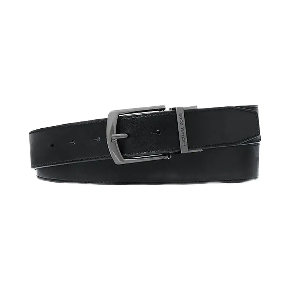 Michael Kors Signature Logo Wallet and Belt Gift Set Black