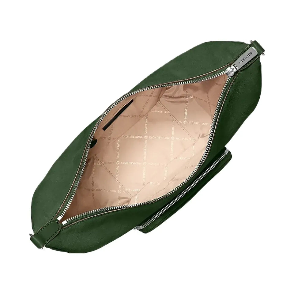 Michael Kors Merritt Medium Convertible Shoulder Bag Amazon Green