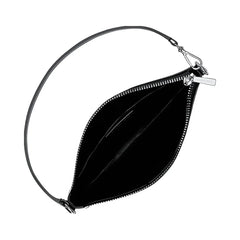 Michael Kors Jet Set Travel Small Signature Logo and Smooth Wristlet Black