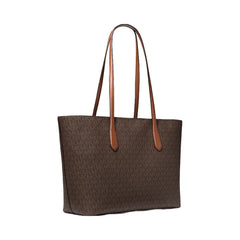 Michael Kors Arden Large Signature Logo Tote Bag Brown