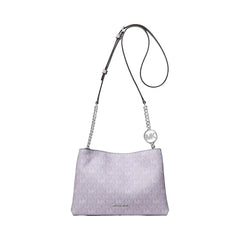 Michael Kors Christina Small Signature Logo Crossbody Bag Lilac