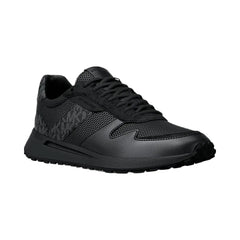 Michael Kors Dax Mixed-Media Trainer Black