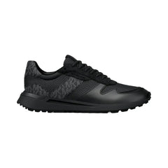Michael Kors Dax Mixed-Media Trainer Black