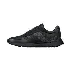Michael Kors Dax Mixed-Media Trainer Black