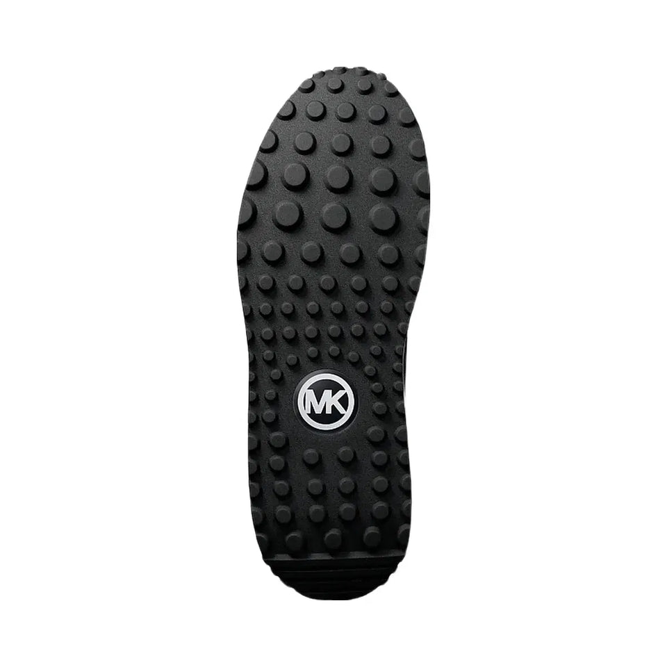 Michael Kors Dax Mixed-Media Trainer Black