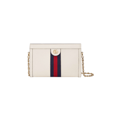 Gucci Ophidia Small Shoulder Bag White