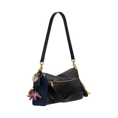 Coach Rexy 10th Birthday Tabby Shoulder Bag 26 With Charms in Brass Black
