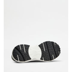 Tods Sneakers In Leather And Technical Fabric Pink Grey Womens