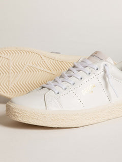 Golden Goose Womens Tennis In White Leather Womens