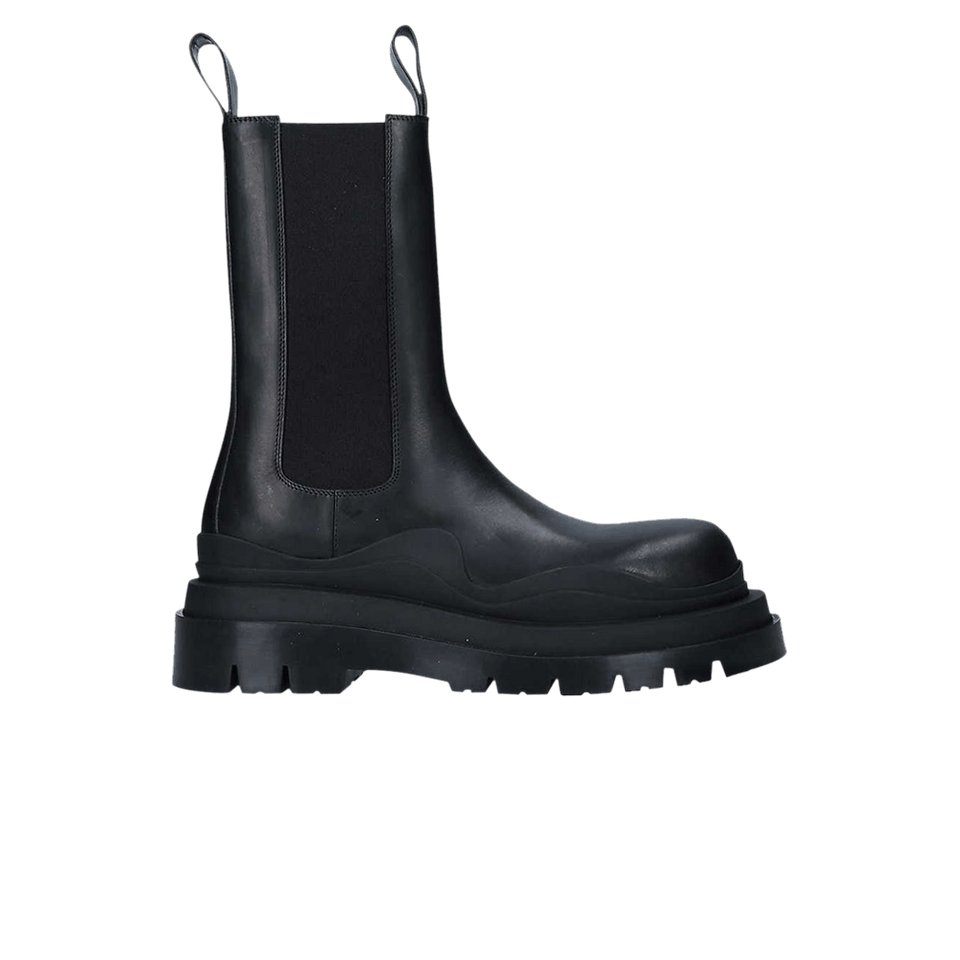 Bottega Veneta Tire Boot Triple Black