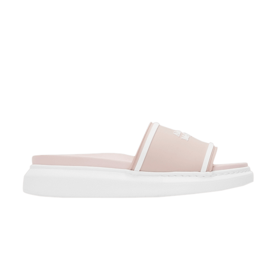 Alexander McQueen Wmns Oversized Hybrid Signature Slide 'Rose Quartz'