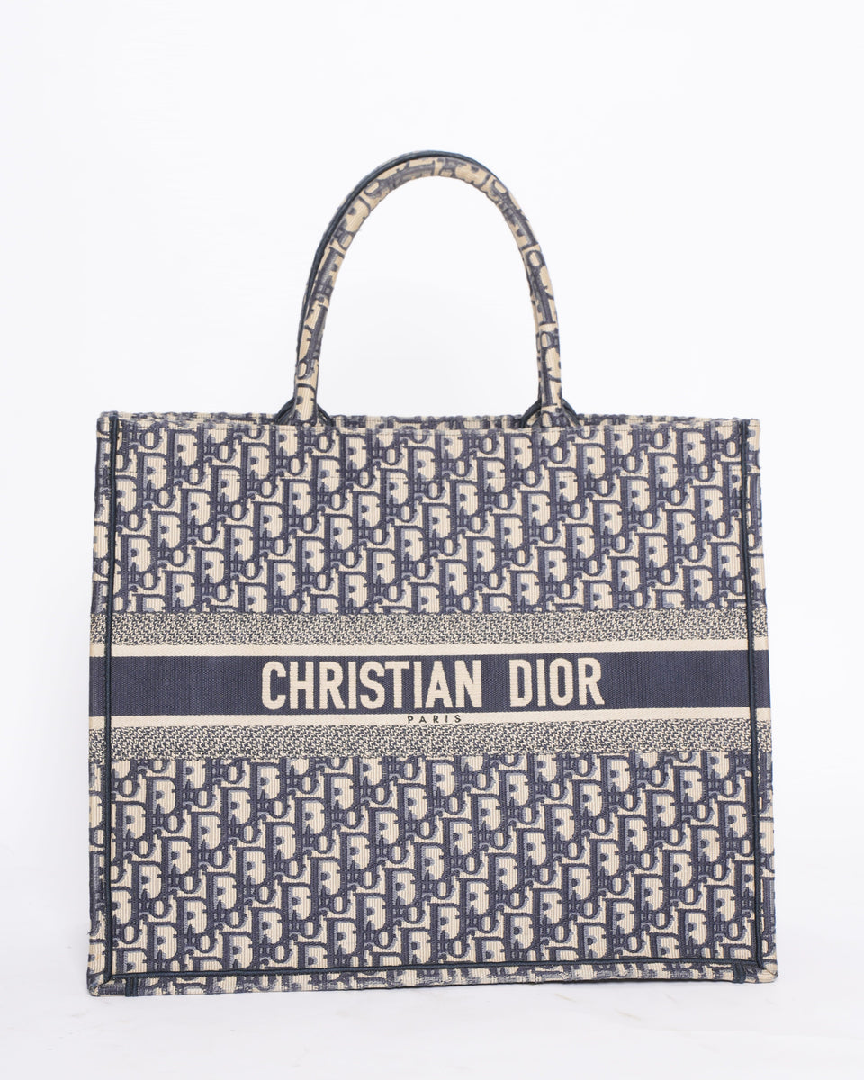 Dior New Christian Dior Large Book Tote Bag