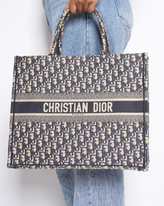 Dior New Christian Dior Large Book Tote Bag