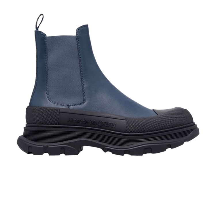 Alexander McQueen Tread Slick Boots Blue