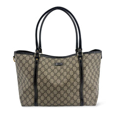 Gucci GG Supreme Joy Tote Bag Dark Brown