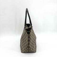 Gucci GG Supreme Joy Tote Bag Dark Brown