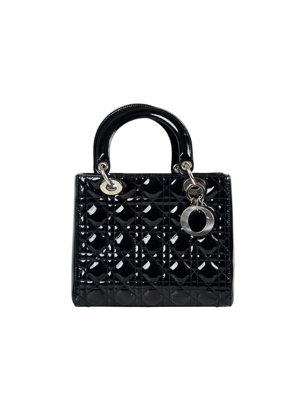 Dior Lady Dior Medium Bag in Black