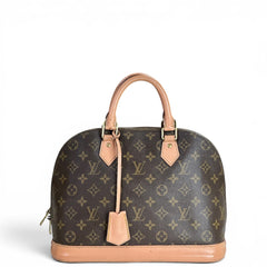 Louis Vuitton Alma PM Classic Monogram Handbag