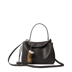 Balenciaga Rodeo Small Calfskin Handbag - Espresso