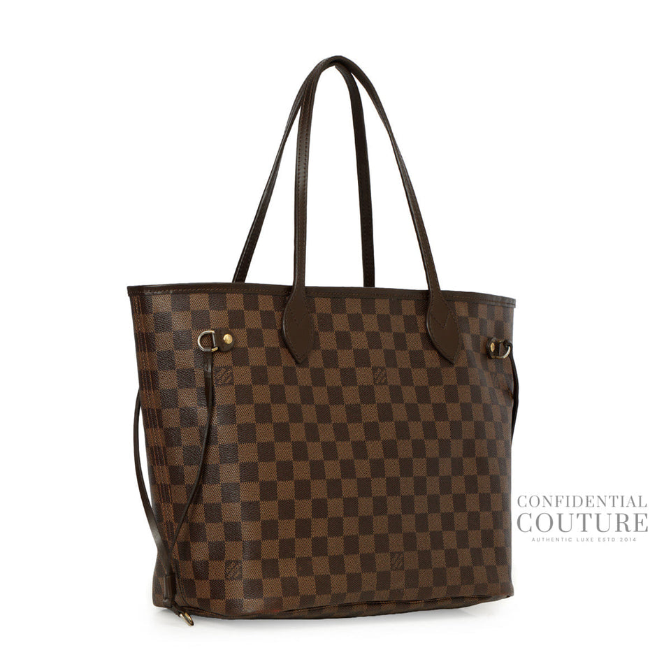 Louis Vuitton Damier Ebene Neverfull MM Bag | Restored