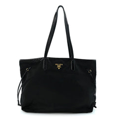 Prada Tessuto Nylon Tote Black