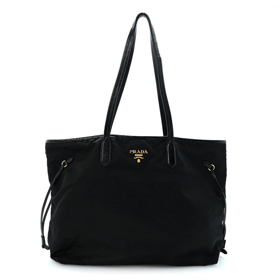 Prada Tessuto Nylon Tote Black