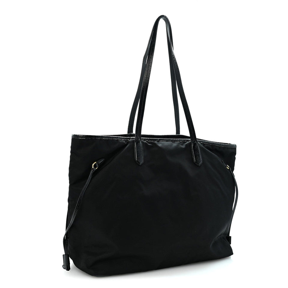 Prada Tessuto Nylon Tote Black