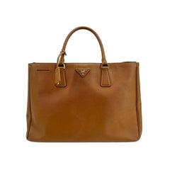 Prada Galleria Saffiano Large Tote Bag Caramel Brown