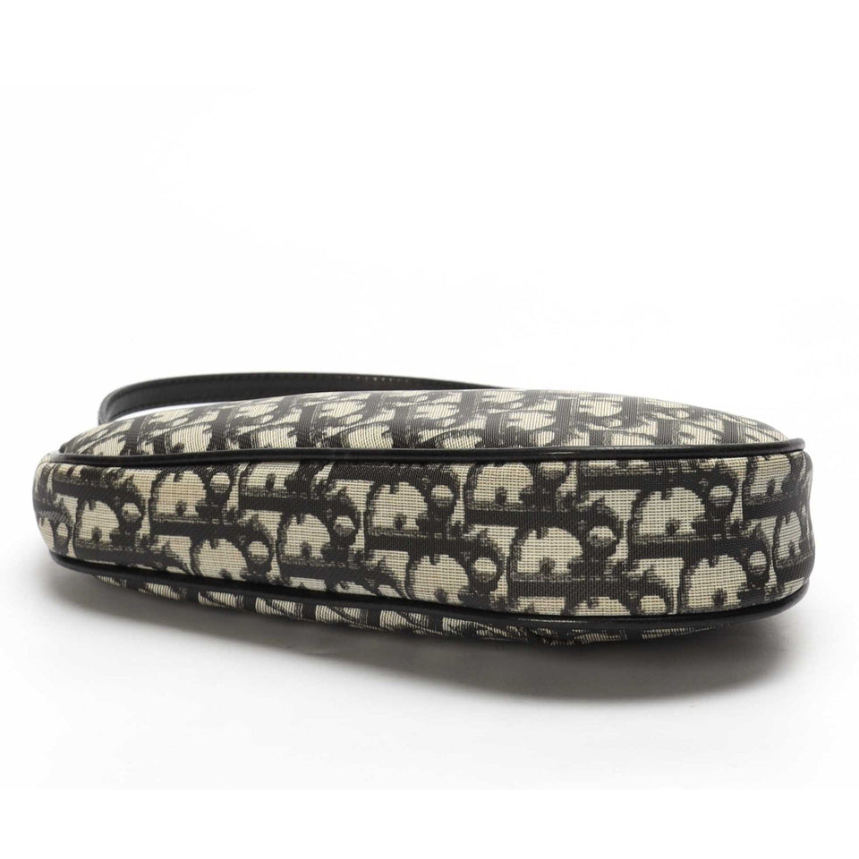 Dior Oblique Jacquard Saddle Rodeo Shoulder Bag