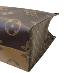 Louis Vuitton OnTheGo GM Tote Bag Giant Reverse Monogram Coated Canvas