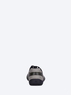 Prada Speedrock leather and mesh fabric sneakers
