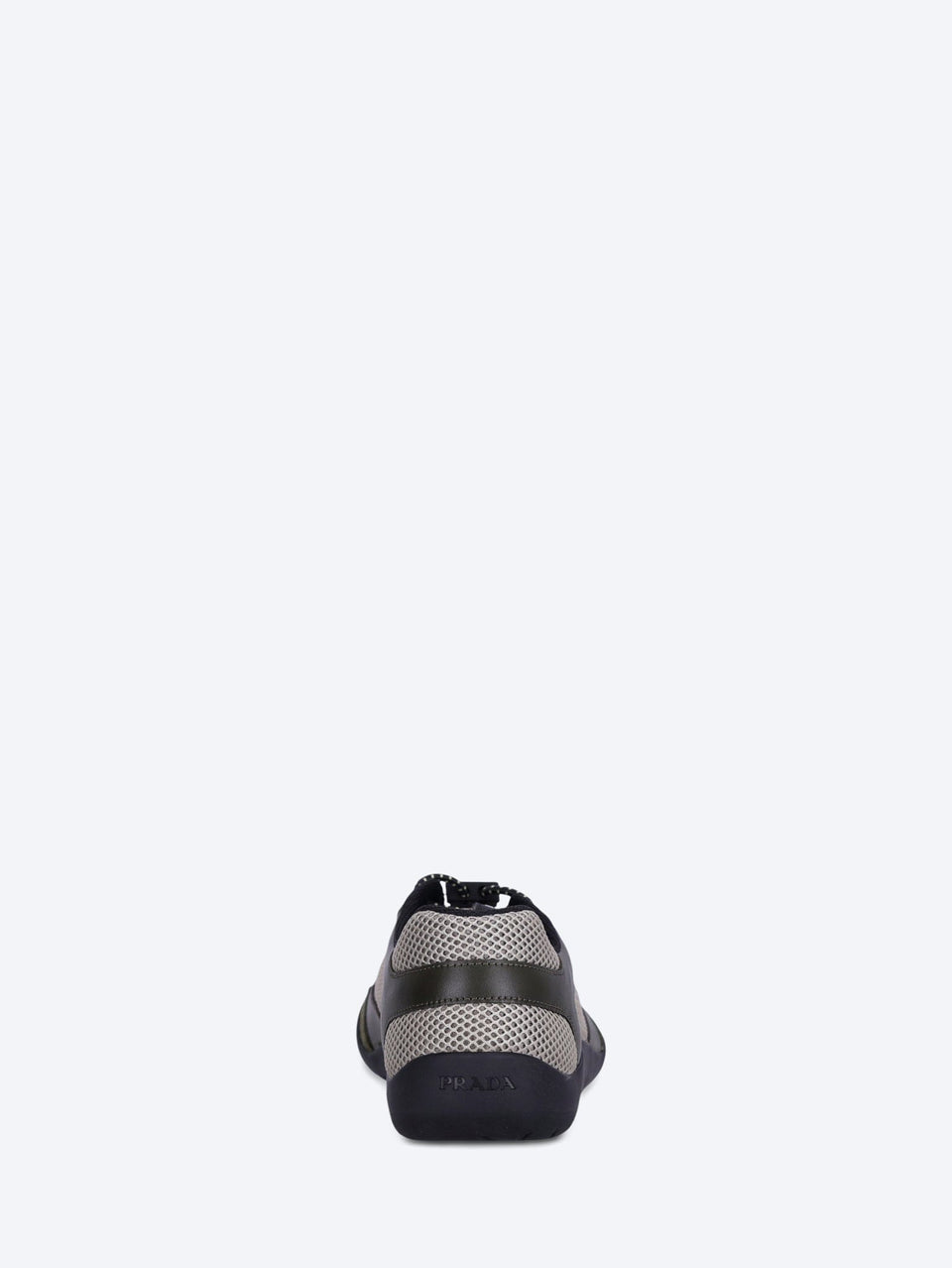 Prada Speedrock leather and mesh fabric sneakers