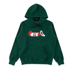 Supreme Cat in the Hat Hoodie Dark Green