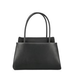 Prada Calf Leather Handbag - Black