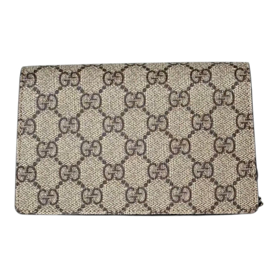 Gucci Dionysus Super Mini GG in Canvas & Suede