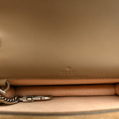 Gucci GG Supreme Monogram Super Mini Dionysus Shoulder Bag Taupe