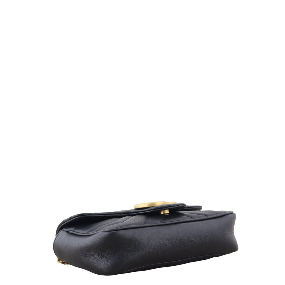 Gucci GG Marmont Matelasse Super Mini Shoulder Bag