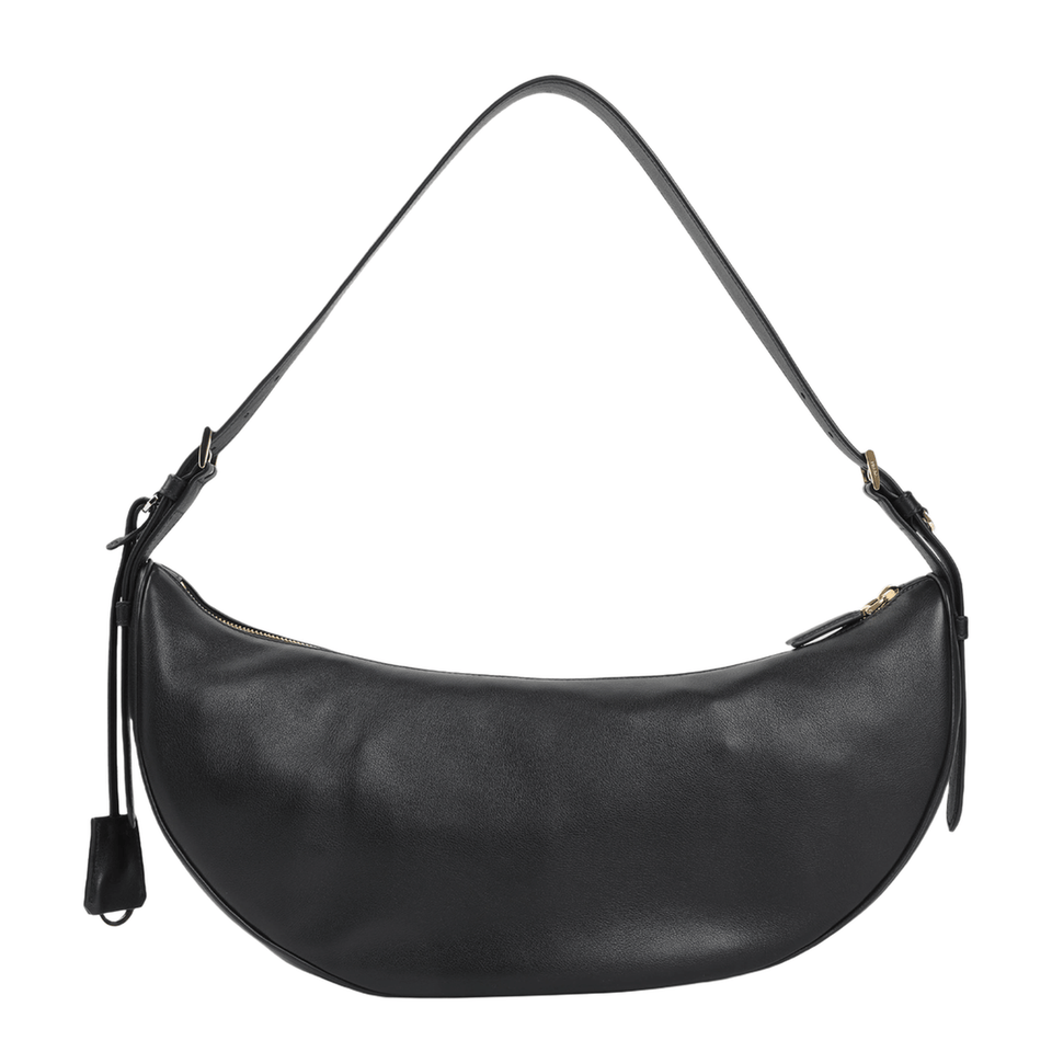 Prada Medium Calf Leather Handbag - Black