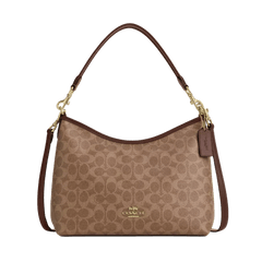 Coach Laurel Shoulder Bag In Signature Canvas Brown