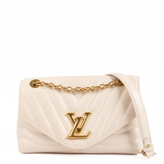 Louis Vuitton White New Wave Chain Bag