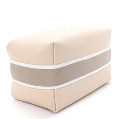 Hermes Canvas Small Bride - A - Brac Pouch Natural