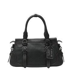 Prada Large Leather Tote Bags - Black