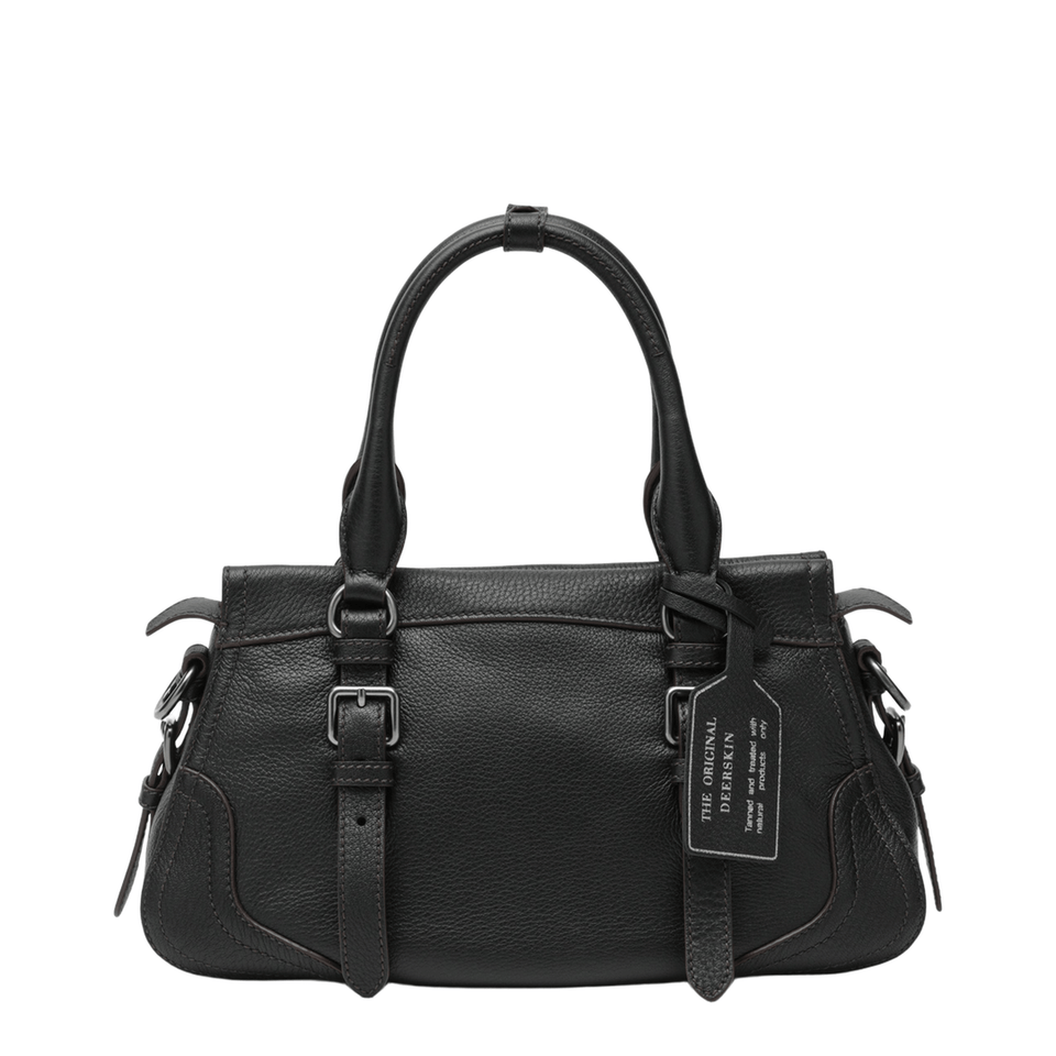 Prada Large Leather Tote Bags - Black