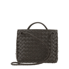 Bottega Veneta Andiamo Small Lambskin Handbag - Fondant