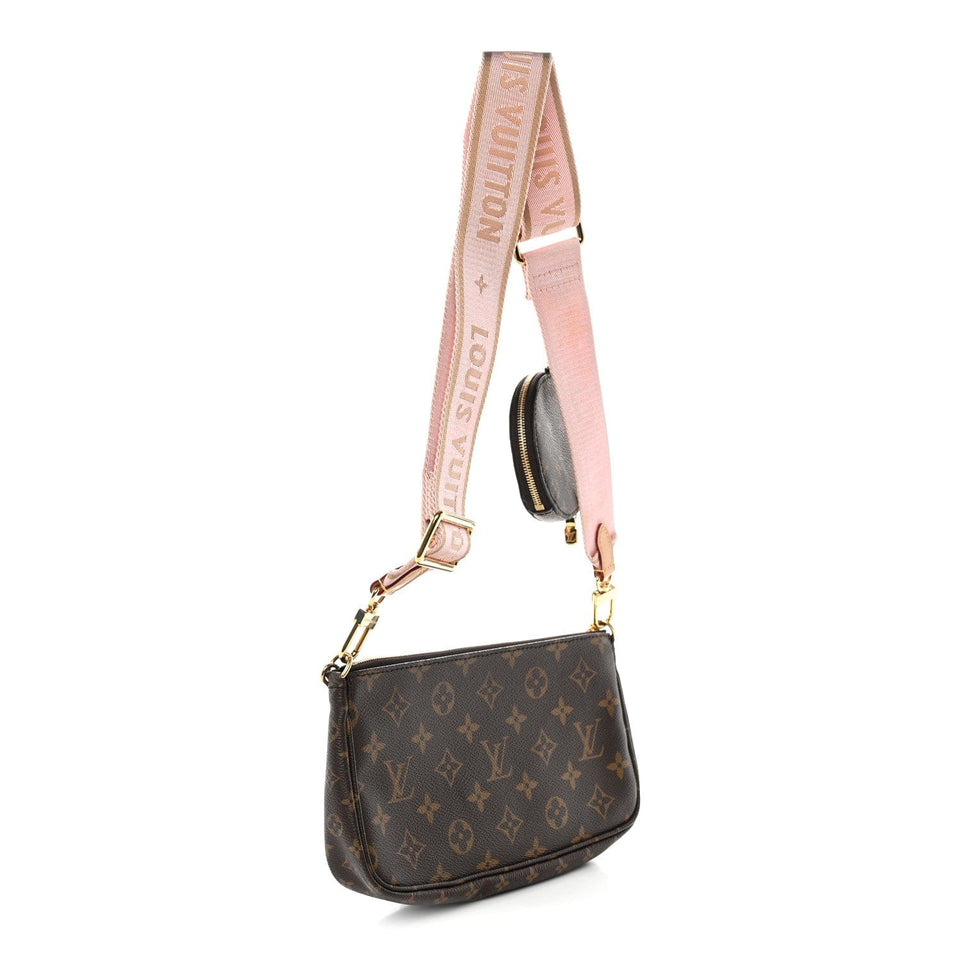 Louis Vuitton Monogram Multi Pochette Accessories Rose Clair