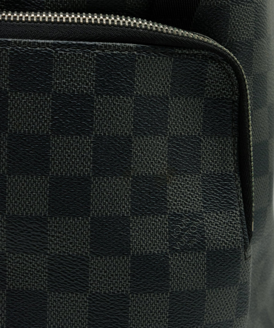 Louis Vuitton Damier Graphite black back pack RJC3159