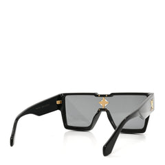 Louis Vuitton Acetate Swarovski Crystal Cyclone Sunglasses Z1578E Black