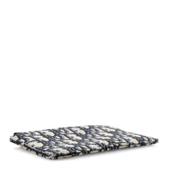 Christian Dior Oblique Dior Pouch Navy Blue