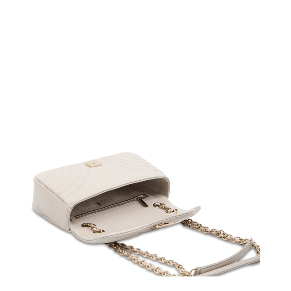 Gucci GG Marmont Medium Matelassé Chevron Nappa Leather Shoulder Bag - Light Grey