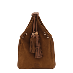 Miu Miu Borse Camoscio Suede Leather Handbag - Rovere